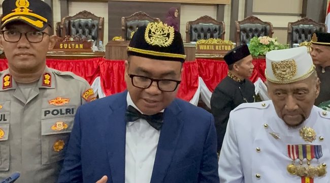 Bupati Kukar ,Aulia Rahman Basri (Angga/okeborneo.com)