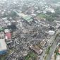Kebakaran di Jalan Alimudin Tenggarong (Angga/okeborneo.com)