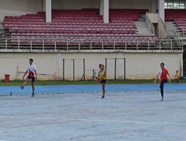Atlet Kukar sedang berlatih (istimewa)