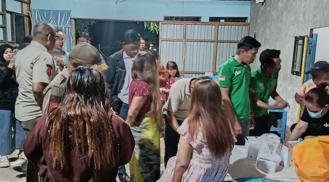 Satpol PP Kukar melaksanakan rajia di tempat hiburan di Kota Bangun (Istimewa)