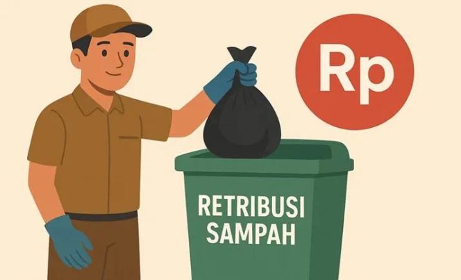 
Teks foto :Ilustrasi Retribusi Sampah